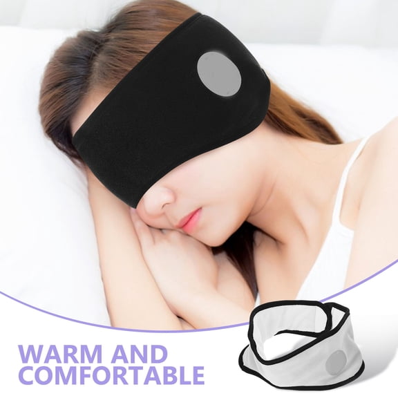AURARMLET 2Pcs Noise Cancelling Sleep Mask with Adjustable Ear Cover Plush Comfort for Sleeping