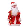 thumbnail image 2 of Decoración de juguete eléctrico de Papá Noel de dibujos s de pie para fiesta en casa de Año Nuevo Rojo Yotijar Muñeco de Papá Noel, 2 of 9