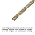 thumbnail image 4 of Uxcell 6 Pack High Speed Steel Twist Drill Bit, 2.5mm Drilling Dia. with 1/4 Inch Hex Shank 75mm Length, 4 of 4