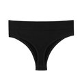 thumbnail image 4 of Conjunto de bragas y sujetador conjunto de ropa interior con sujetador elástico negro de estilo básico con cuello en V inalámbrico para el hogar ANGGREK Otros, 4 of 7