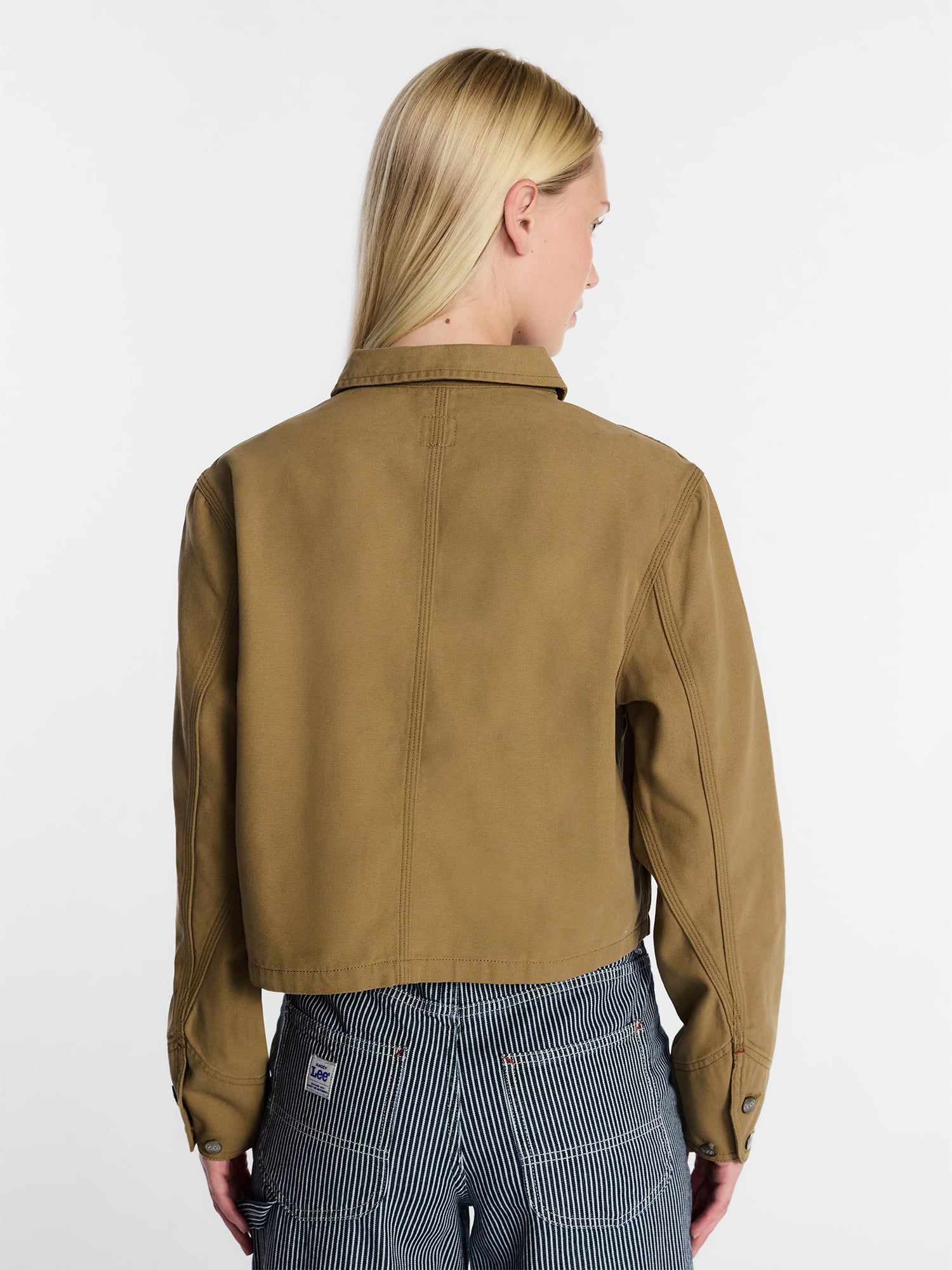 Kacey Lee Women's Cropped Chore Jacket, Sizes XS-XXL - Walmart.com Kacey Lee Women's Cropped Chore Jacket, Sizes XS-XXL - Walmart.com