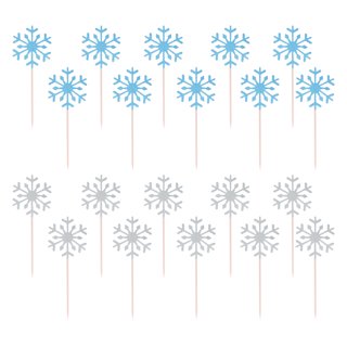 Snowflake Background Edible Cake Topper Image ABPID05103 – A Birthday Place