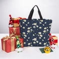 thumbnail image 6 of Pofeuu Daisies Flowers Print Tote Bag for Women,Hobo HandBags with Zipper,Large Capacity Casual Shoulder Handbags with Inner Pockets, 6 of 7