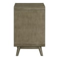 thumbnail image 4 of 24/7 Shop At Home Eliott Mid-Century Storage Wood End Table, Gray, 4 of 11