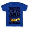 thumbnail image 4 of Squats Lifts And Mozzarella Sticks Tee Shirt Sweatshirt Hoodie, 4 of 7