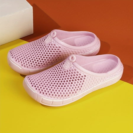 

Garden Clogs Men s Minimalist EVA Mules & Clogs - Slip-On Round Toe Garden Shoes Solid Color with Breathable Design Durable Sole No Lining & Insole