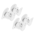 thumbnail image 1 of LOLIPPYY 4 Pcs Support Mural pour Haut-Parleur Blanc pour Voiture Support d'Étagère Robuste pour Haut-Parleur Audio, 1 of 6