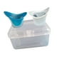 thumbnail image 5 of 2 vasos lavaojos reutilizables para mantener tus ojos limpios. Vasos de limpieza ocular. Vaso para enjuague ocular. Azul y blanco, 5 of 9