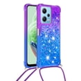 thumbnail image 2 of Funda para Xiaomi Redmi Note 12 4G Brillantina Líquida Divertida Reluciente y con Cristales en Movimiento Cuerpo Cruzado con Cordón Ajustable, 2 of 5