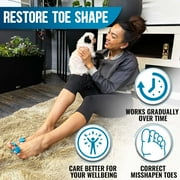 StrappyToes Toe Separators - Spacers for Overlapping Toes and Bunion Relief
