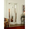 AWC Model 537 Pioneer Glass Bifold Door 24"wide x 80"high Unfinished Pine