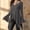 Gray, variant on Long Sleeve Shirts for Women Bell Sleeve Tops Asymmetrical Tops Swing Top Fall Outfits Layering Tops for Women Tops for Women Trendy Summer Tops