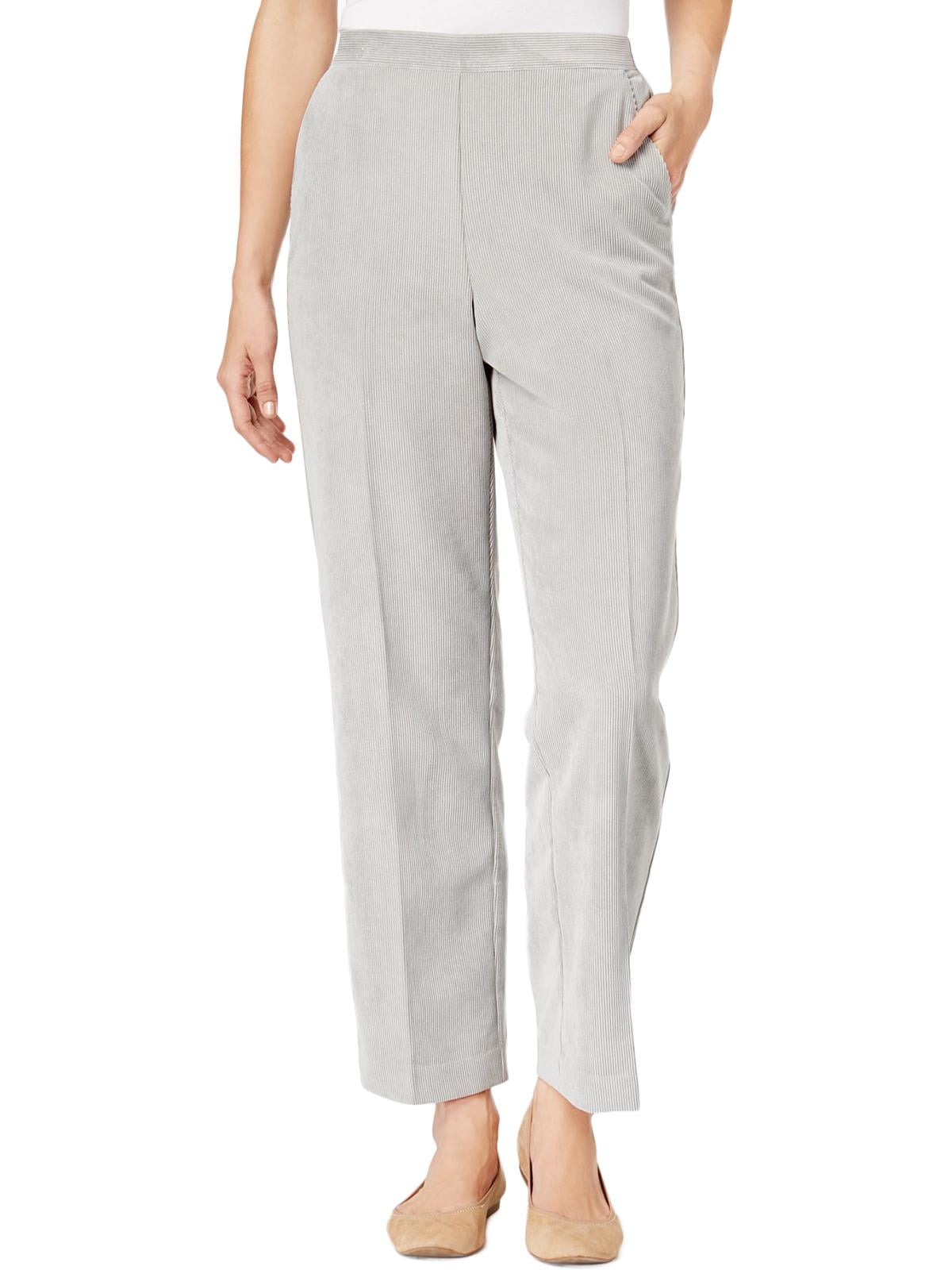 alfred dunner flat front pants