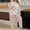 Watermelon red, variant on LIZUOJUN Plus Size Pajamas for Women Set Long Sleeve Pants Sleepwear 2 Piece Lounge Set Soft Comfortable Breathable Pjs Loungewear Notch Collar Heart Print Pajama Casual Sleepwear - 2XL