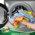 thumbnail image 3 of SCRUBIT Microfiber Cleaning Cloth - 8PK- Super Soft Cloths for Kitchen, Car, Windows - 12x14 in. Lint Free Towels, 3 of 7