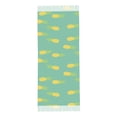 thumbnail image 3 of Foulard à Franges pour Femmes, Ananas Pastel Jaune Long Châle, Léger et Chaud, 3 of 6