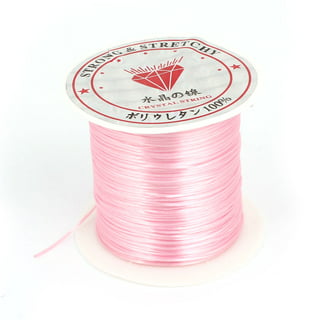 1mm White Elastic Stretch Beading String Thread Cord Wire for Jewelry Making