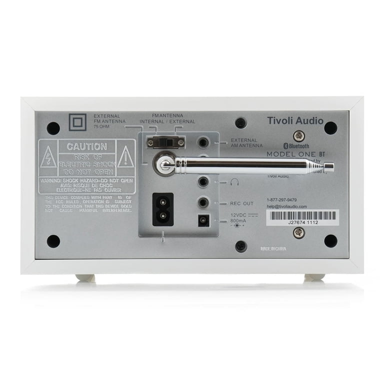 Tivoli Audio Model One Bluetooth AM/FM Radio & Speaker (White