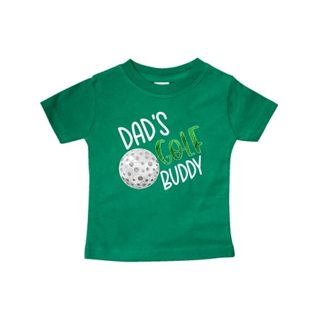

Inktastic Dad s Golf Buddy with Golf Ball Gift Baby Boy or Baby Girl T-Shirt