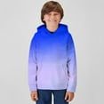 thumbnail image 2 of Vedolay Sweatshirt Girls Pullover Crewneck with Ruffle Trim Long Sleeve Cute Oversize Sweatshirts,Dark Blue 3-4 Years, 2 of 3