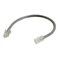 thumbnail image 3 of 1ft Cat6 Non-Booted Unshielded (UTP) Ethernet Network Patch Cable - Gray - patch cable - 1 ft - gray, 3 of 4