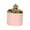 Pink, variant on Round Jewelry Box Candy Dish Ceramics Jewelry Display Holder Canister Trinket Storage Tank for Home Necklace Party Decoration Accessories Pink