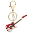 thumbnail image 4 of COMPUKAS 1 Set Miniature Guitar Keychain Metal Ornament Creative Decoration for Phones Kids Friends, 4 of 8