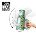 thumbnail image 3 of OBREWU White Poodle Dog and Sunflowers Tumbler with Handle and Lid,White Poodle Dog and Sunflowers 40oz Double Wall Vacuum Insulated Tumbler,Cups Gift for Women and Men, 3 of 7