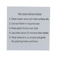 thumbnail image 4 of 5PCS Adhesive Repair Patches, Self-Adhesive Pool Repair Patch Waterproof Patches, PVC Tire Repair Kit Accessory for Inflatable Beds, Toys, Pool, Boats, 4 of 6