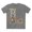 Athletic Heather, variant on Letter L Graphic Design Tee Unisex 100 Cotton With Antique Gold Letters Artwork T-Shirt