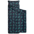 thumbnail image 2 of Robot and Robots Blue Pattern Teens Toddler Nap Mat with Pillow, Sleeping Mat Bag for Preschool Daycare 59"x22", 2 of 6