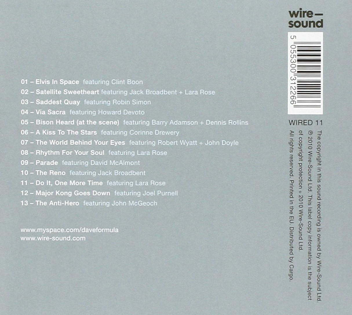 Dave Formula Satellite Sweetheart (CD) - Walmart.com