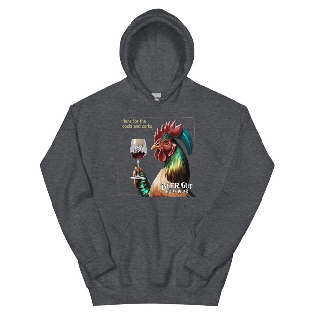 Cocks And Corks #2 Unisex Hoodie