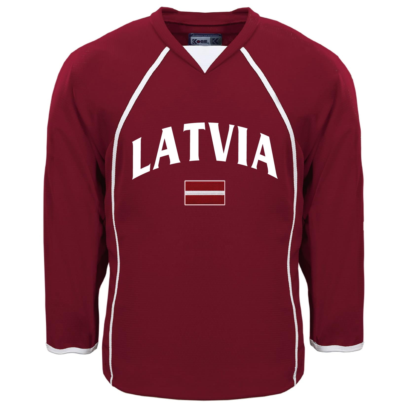 Latvia MyCountry Fan Hockey Jersey IceJerseys Walmart Canada
