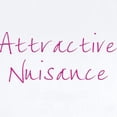 thumbnail image 2 of CafePress - Attractive Nuisance (Pink) Infant Bodysuit - Baby Light Bodysuit, Size Newborn - 24 Months, 2 of 4