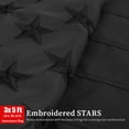 thumbnail image 5 of All Black American Flag 3x5 Ft, Polyester All Black US Flag with Embroidered Stars, Stitched Stripes, Brass Grommets - Durable & Fade Resistant Black USA Flag for Outdoor（2Pack）, 5 of 10