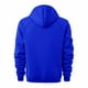 thumbnail image 5 of pstuiky manga larga de hombre, Chaqueta tipo cárdigan con capucha y cremallera de manga larga de color liso para hombre Tops casuales para hombres l, 5 of 5