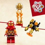 LEGO NINJAGO Kai’s Dragon Power Spinjitzu Flip 71777 Red Ninja Toy Building Set with Kai Minifigure, Gift for 6 year old Boys, Girls and Ninja Fans Who Love Buildable Action Figure Playsets