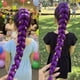 thumbnail image 3 of Peluca con extensión de coleta y coleta de color para mujer, accesorios para cabello oscuro para fiestas de Halloween, festivales, etc. 66 cm (26 pulgadas)., 3 of 9