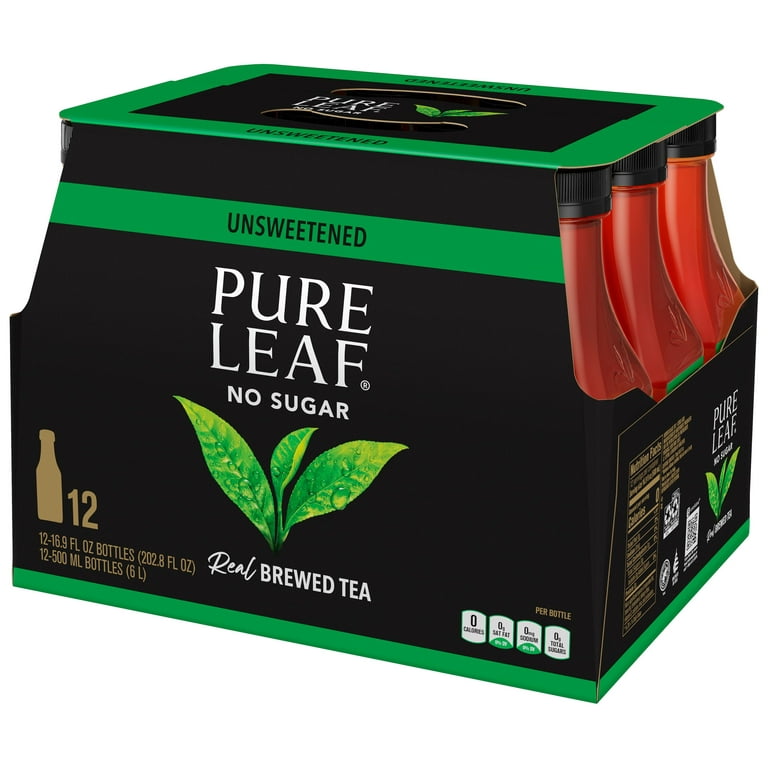 Pure Leaf Unsweetened Black Brewed Iced Tea, 64 fl oz - Mariano's