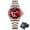 Red Dial in Box, variant on CHENXI Rose Gold Women Automatic Mechanical Watches Top Brand Stainless Steel Waterproof Watch 2022 New Hollow Wristwatch