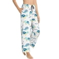thumbnail image 2 of Daiia Sea Turtle Women's Sleep Pant with Pockets and Drawstring,Pajama Pants-Medium, 2 of 9