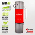 thumbnail image 2 of Allegro MUA47 Classic 3,000 Square Foot Home Central Vacuum System Power Unit, 2 of 2