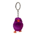 thumbnail image 2 of Tnobhg Plush Toy Keychain Colorful Faux Mink Fur Duck Pendant Keyring Funny Creative Colorful Animal Women Bag Charm, 2 of 7