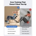 thumbnail image 2 of Banco ajustable para abdominales MERACH, capacidad de 136 kg, 2 of 8