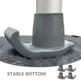 thumbnail image 3 of CTIRCHIU 6pcs Walker Pads For Walker Feet Grey TPR Sliders For Indoor Use, 3 of 8