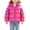 Hot Pink, variant on Besolor Toddler Girls Puffer Jacket Kids Long Sleeve Zipper Hooded Fall Winter Thick Warm Outdoor down Jackets Tops(18-24 Months,Wine)