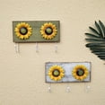 thumbnail image 3 of Pintura De Madera, Combinación De Flores De Sol De Hierro Forjado, Pintura Para Sala De Estar, Dormitorio, Bar, Decoración Colgante De Pared Minnieouse HA043097-03, 3 of 6