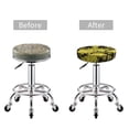 thumbnail image 5 of KLL saucerman Mushroom Forest Round Bar Chair Cushion Cover 13 inch ,Bar Stool Protector with Elastic, Soft Washable, 5 of 6