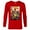 New Red, variant on Marvel Studios X-Men ’97 Magneto and the Team Comic Cover- Long Sleeve T-Shirt for Men - Customized-White